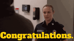Congratulations Meme Police Woman GIF