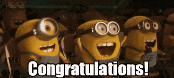 Congratulations On Your Engagement Minions GIF