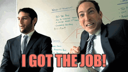 Congratulations On Your New Job I Got It GIF
