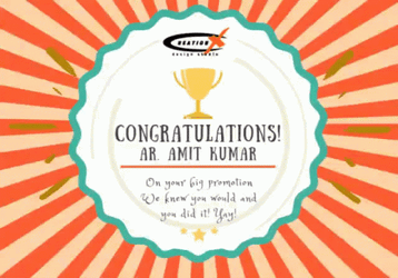 Congratulations On Your Promotion Amit Kumar GIF