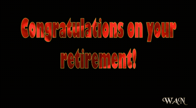 Congratulations On Your Retirement With Balloons GIF