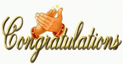 Congratulations Sign Hand Clapping