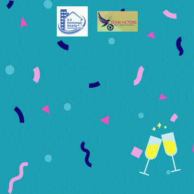 Congratulations Team Victors With Confetti GIF