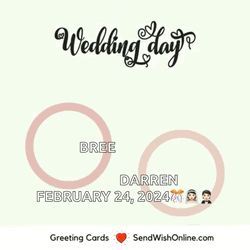 Congratulations Wedding Bree Darren GIF