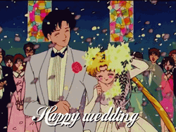 Congratulations Wedding Confetti GIF