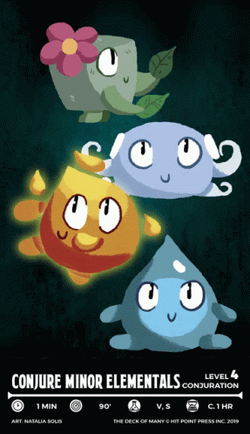 Conjure Minor Elemental GIF