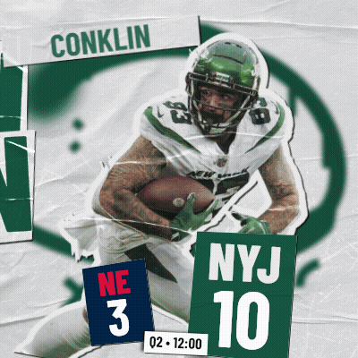 Conklin Running With Football GIF