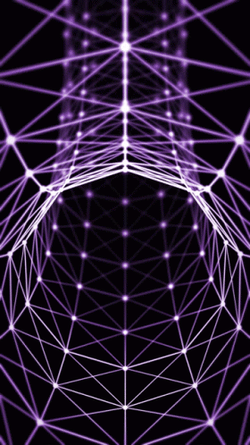 Connecting Dots Colorful Optical Illusion GIF