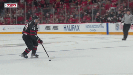 Connor Bedard Goal Shot GIF