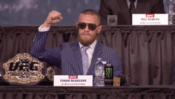 Conor Mcgregor Clenching Arm