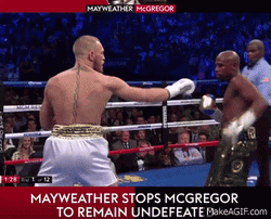 Conor Mcgregor Versus Floyd Mayweather