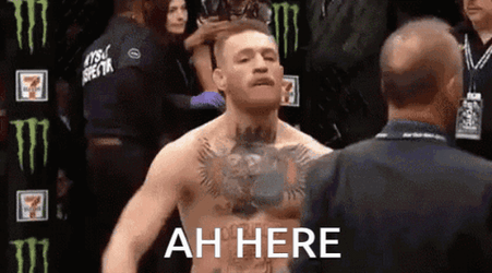 Conor Mcgregor Walk Ah Here GIF