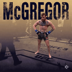 Conor Mcgregor Walk Strutting With Fire GIF