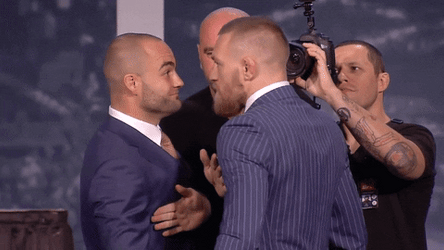 Conor McGregor Will Face Off With Eddie Alvarez GIF