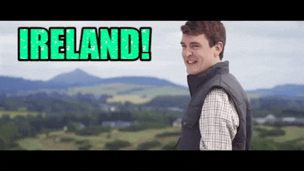 Conor McKenna Saying Ireland GIF