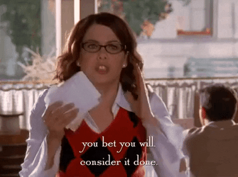 Consider It Done Gilmore Girls GIF