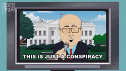 Conspiracy South Park News GIF