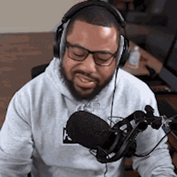 Content Creator Corey Smallwood The Black Hokage Shaking My Head GIF
