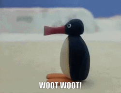 Continuous Calling Noot Noot Meme GIF