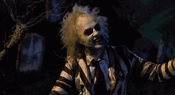 Continuous Storm Lightning Beetlejuice Meme GIF