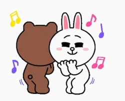 Cony And Brown Dancing GIF