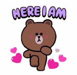 Cony And Brown Here I Am GIF