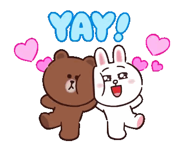 Cony Brown Sticker