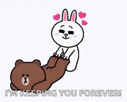 Cony Pulling Brown GIF