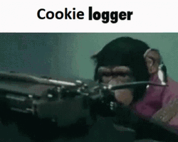Cookie Logger Monkey Typing