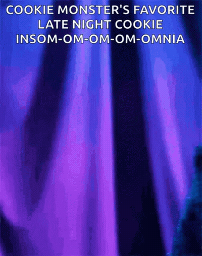 Cookie Monster's Favorite Late Night Cookie GIF