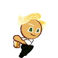 Cookie Run Character Holding Banana Sticker
