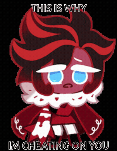 Cookie Saying This Is Why I'm Cheating On You GIF
