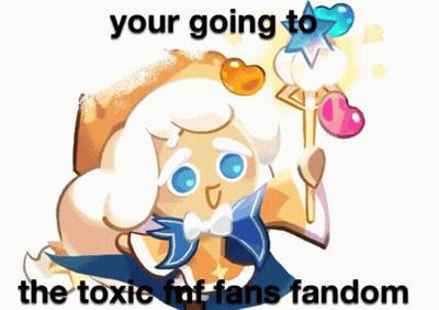 Cookie Saying Your Going To The Toxic FNF Fans Fandom GIF