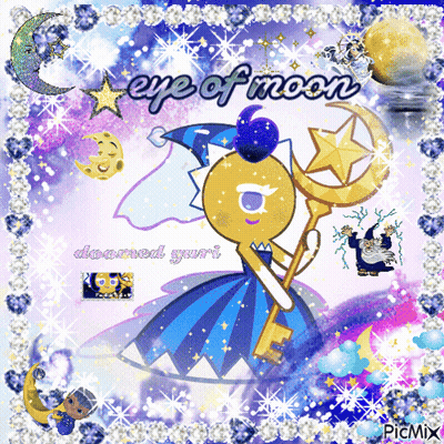 Cookie With Eye Of Moon GIF