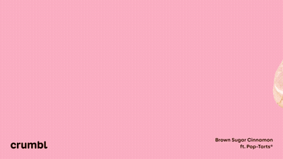 Cookie With Frosting And Crumbs GIF