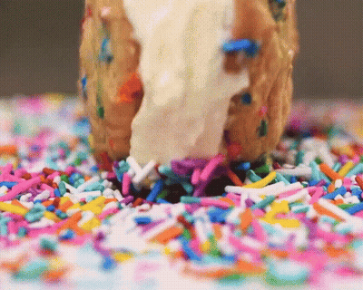 Cookie With Sprinkles GIF