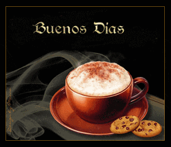 Cookies And Cappuccino Buenos Dias Amor GIF