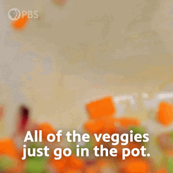 Cooking All Veggies In One Pot GIF