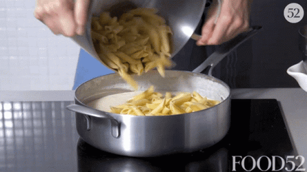 Cooking Pasta Penne GIF