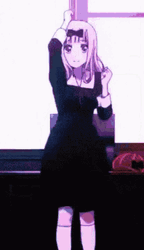 Cool Anime Aesthetic Chika Fujiwara GIF