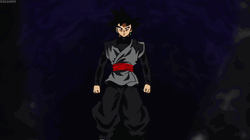 Cool Anime Goku Black GIF