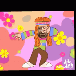 Cool Beans Dance Groove Flower Art GIF