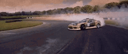 Cool Car Drifting On Road Toyota Supra GIF
