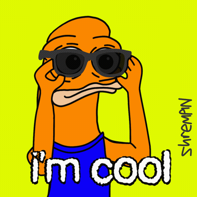 Cool Cartoon Saying Im Cool GIF