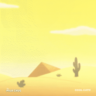 Cool Cats Cat Holding Coffee GIF