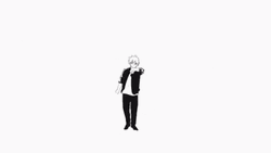 Cool Dancing Bakugou GIF