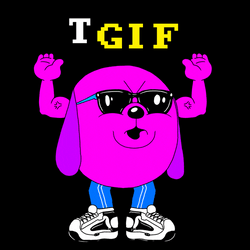 Cool Dog Dancing Tgif Meme GIF