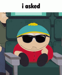 Cool Gangster Cartman I Asked GIF