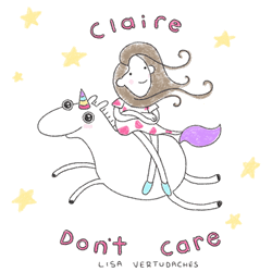 Cool Girl Claire Unicorn