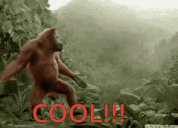 Cool Gorilla Dancing GIF